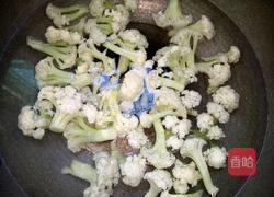 花菜炒肉的做法图解4