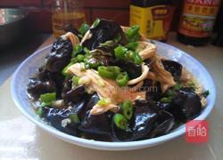 腐竹拌木耳的做法图解9