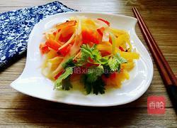 五彩炒素丝的做法图解5
