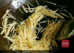 五彩炒素丝的做法图解3