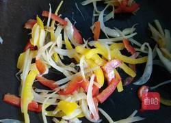 五彩炒素丝的做法图解4