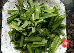 韭菜炒虾米的做法图解5