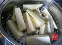 香菜茄子的做法图解2