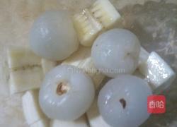 香蕉荔枝沙拉的做法图解4