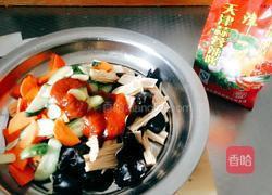 酸辣腐竹的做法图解3