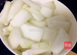 咸肉烧冬瓜的做法图解1