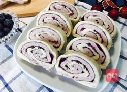 紫薯果酱卷的做法图解8