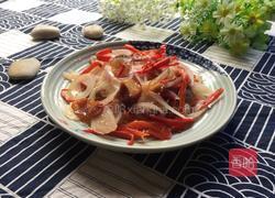 洋葱炒腊肠的做法图解10