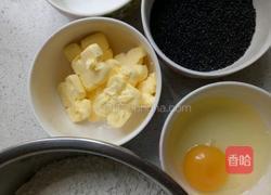 芝麻饼干的做法图解2