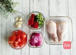 蒜香时蔬烤鸡腿的做法图解1