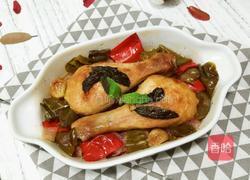 蒜香时蔬烤鸡腿的做法图解6