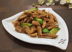 蟹籽炒腐竹