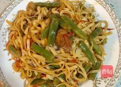 西红柿豆角蒸卤面的做法图解10