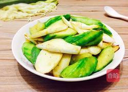 清炒茭白丝瓜的做法图解14