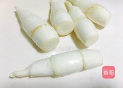 清炒茭白丝瓜的做法图解2