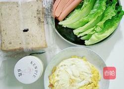 简易三明治的做法图解2