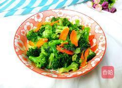 炒西兰花的做法图解8