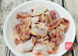 虫草花冬菇蒸鸡肉的做法图解1