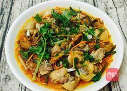 虫草花冬菇蒸鸡肉的做法图解11