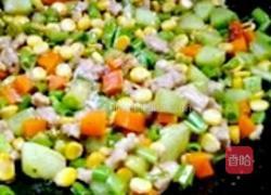 时蔬菜炒肉的做法图解11