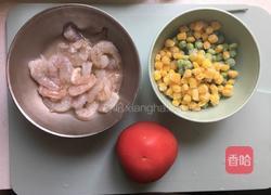 番茄杂蔬虾仁的做法图解4