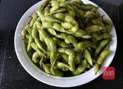 水煮毛豆的做法图解2