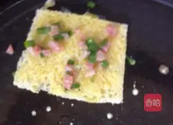 Illustration of how to make meat floss toast rolls 5