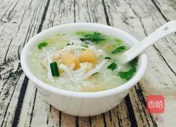 干贝冬菜银鱼粥(潮汕经典海鲜粥)的做法图解12