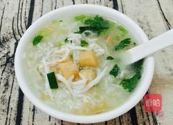 干贝冬菜银鱼粥(潮汕经典海鲜粥)的做法图解13
