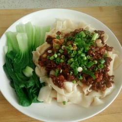 酱爆牛肉皮带面的做法[图]