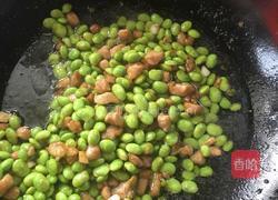肉丁毛豆米的做法图解10