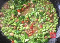 肉丁毛豆米的做法图解11