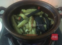 咸鱼茄子煲的做法图解5