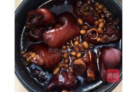 红烧黄豆猪蹄的做法图解11