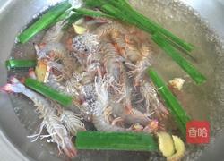 白灼基围虾的做法图解5