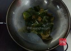 咸菜咸鸭蛋海带剩饭粥的做法图解4