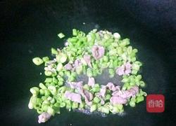 豆角火腿炒饭的做法图解7
