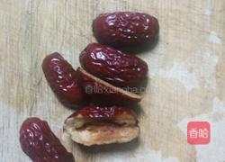 红枣花生核桃露的做法图解2