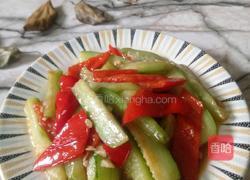 丝瓜炒辣椒的做法图解6