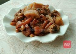 花生莲藕焖猪手的做法图解11