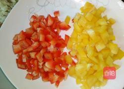 双椒肉沫的做法图解1