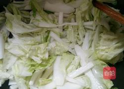 炒小白菜的做法图解4