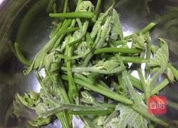 辣椒炒南瓜藤尖的做法图解2