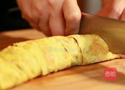 韩式粉丝鸡蛋卷的做法图解13