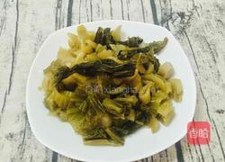 潮州酸菜炒五花肉的做法图解1