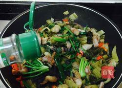 潮州酸菜炒五花肉的做法图解10