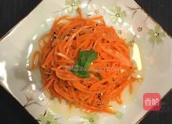 凉拌酸甜胡萝卜的做法图解4