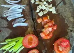 Illustration of how to make Japanese udon noodles 1