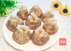 肉松蛋黄烧卖的做法图解16