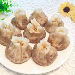 肉松蛋黄烧卖